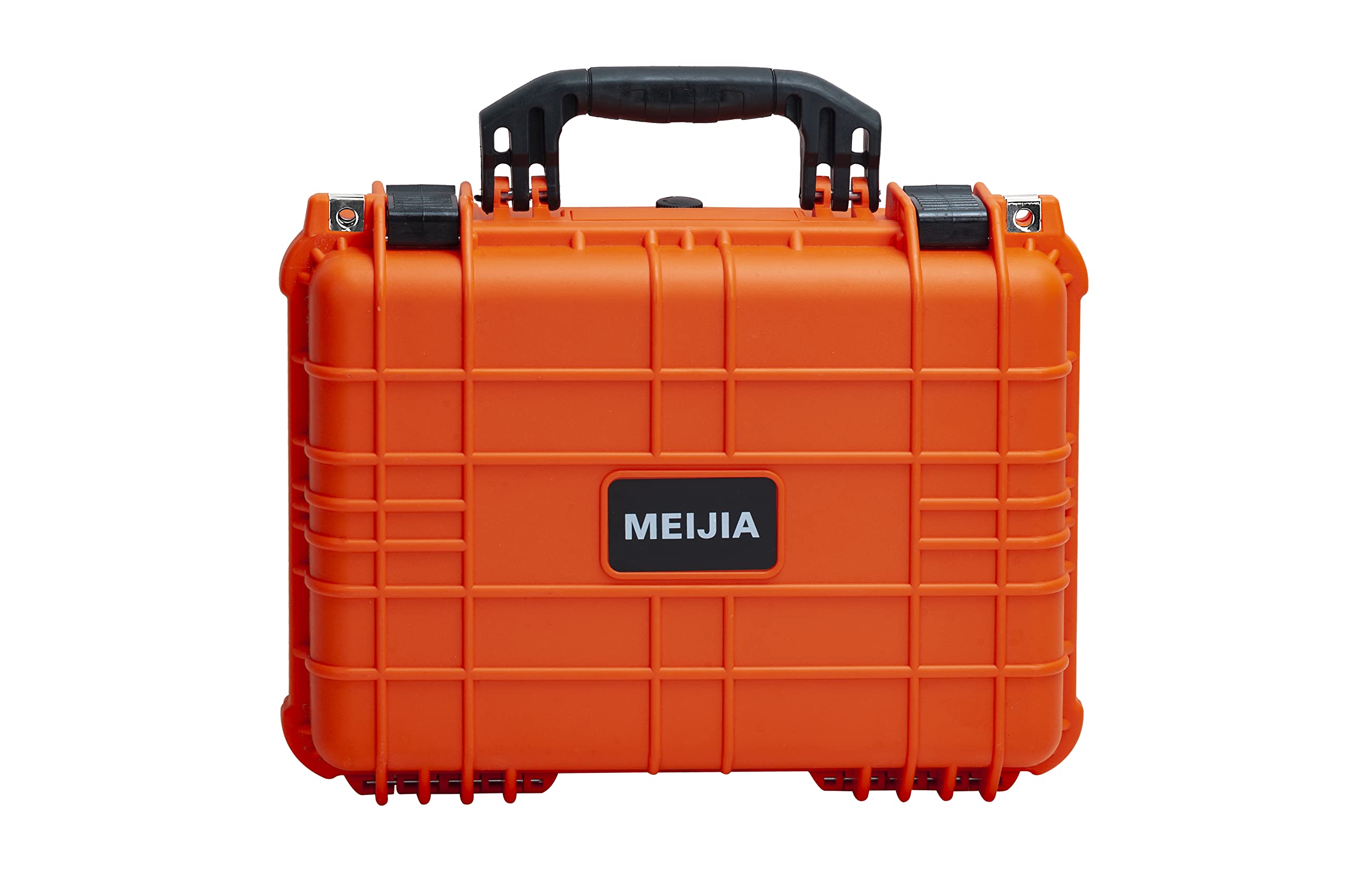 MEIJIA Funda portátil para cámara Impermeable para Todo Tipo de Clima con Espuma de Ajuste Personalizable, Apto para Drones, cámaras, Equipos, Pistolas, 16 x 13 x 6.8 Pulgadas