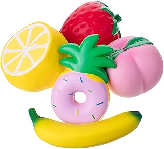 Mr. Pen- Slow Rising Jumbo Squishies Toys ,5 Pack, Squishy Toys for Kids, Squishies Pack, Squishy Fidget Toys, Big Squishy, Squishies Jumbo, Slow Rising Squishy, Fidget Squishy, Fruit Squishy