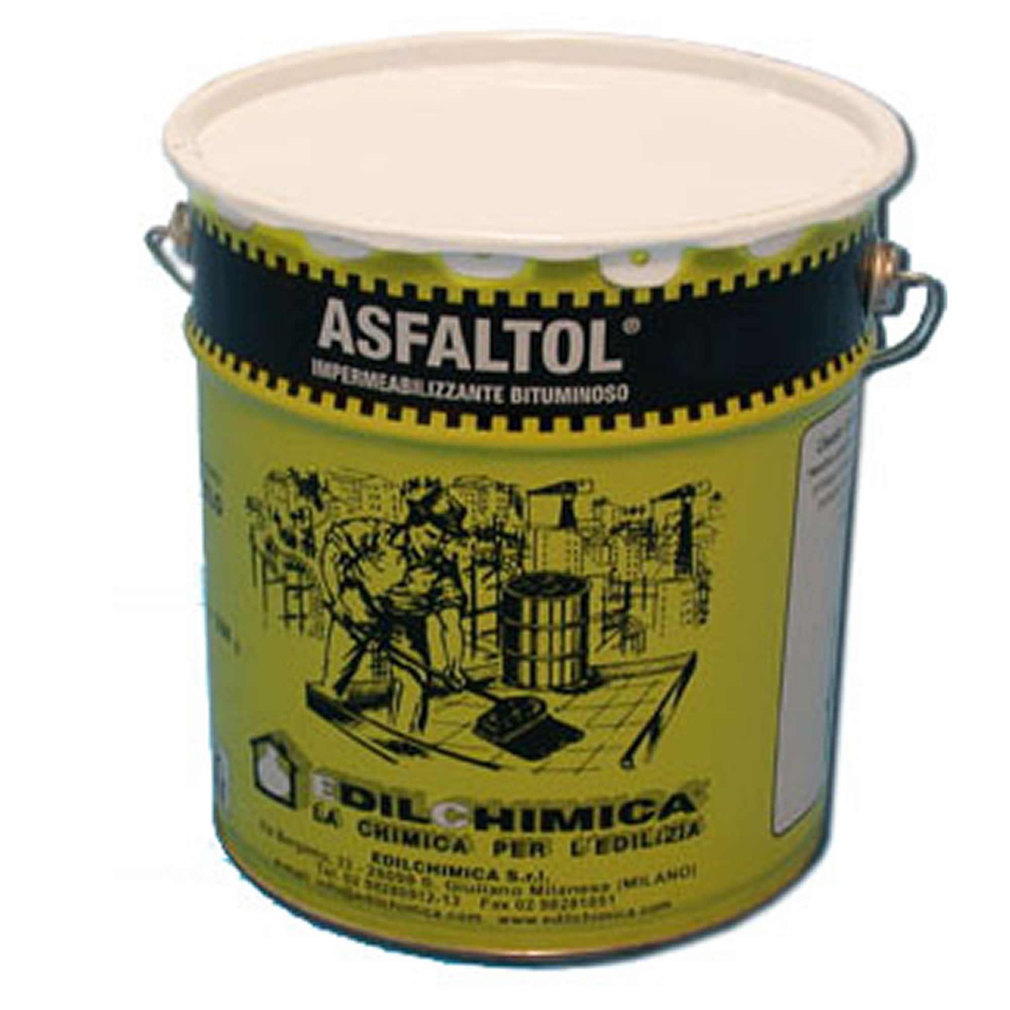 IMPERMEABILIZZANTE BITUMINOSO ASFALTOL KG 5.500 NETTO (000800)