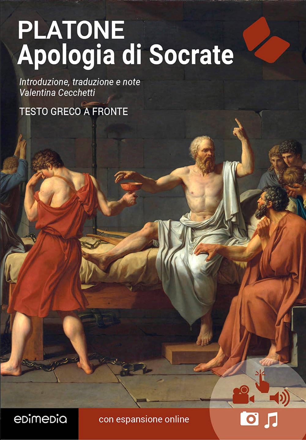 Apologia di Socrate (testo greco a fronte): Con note linguistiche, sintattiche, storiche ed elenco completo dei paradigmi dei verbi