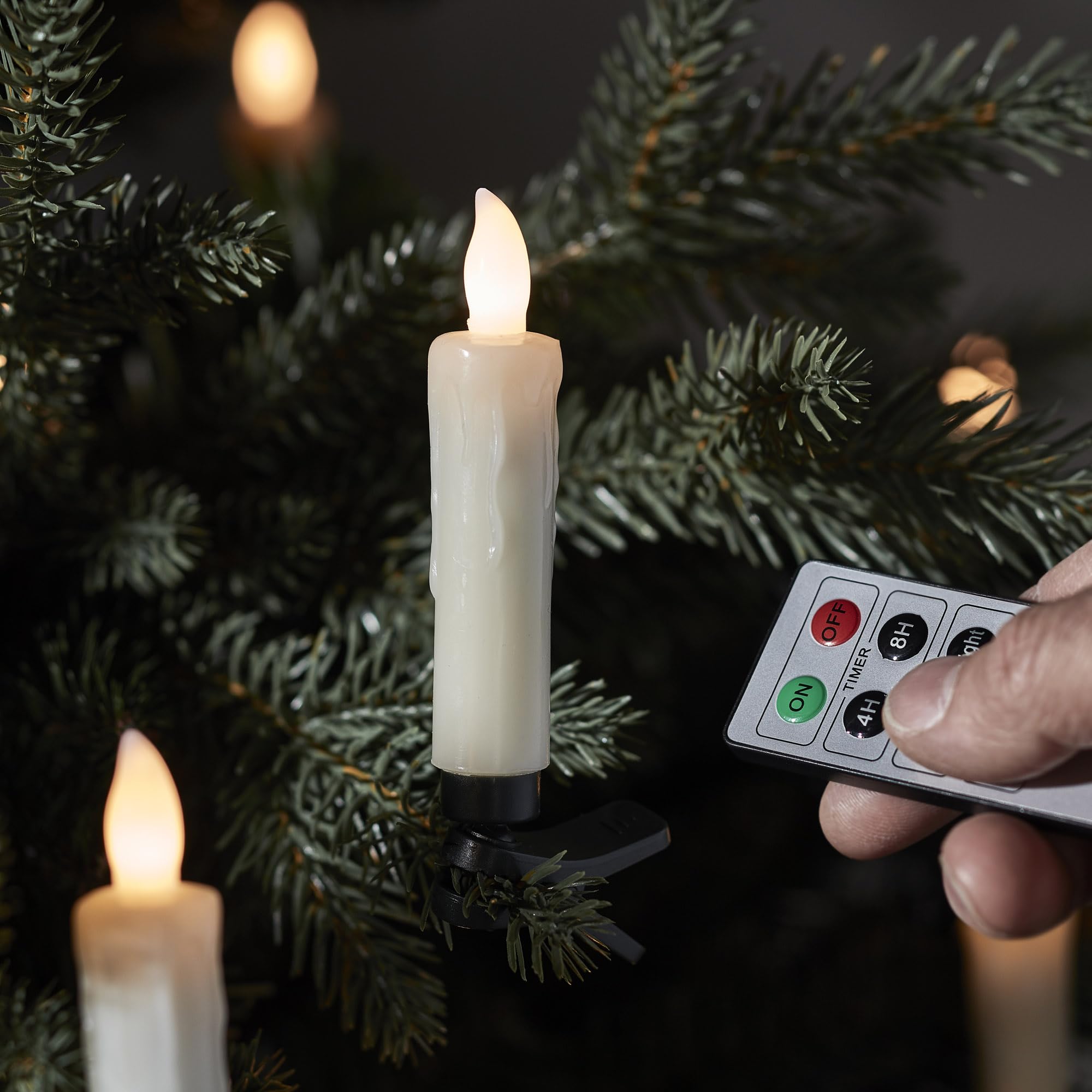 Candela per albero di natale » acquista Candele per albero di natale