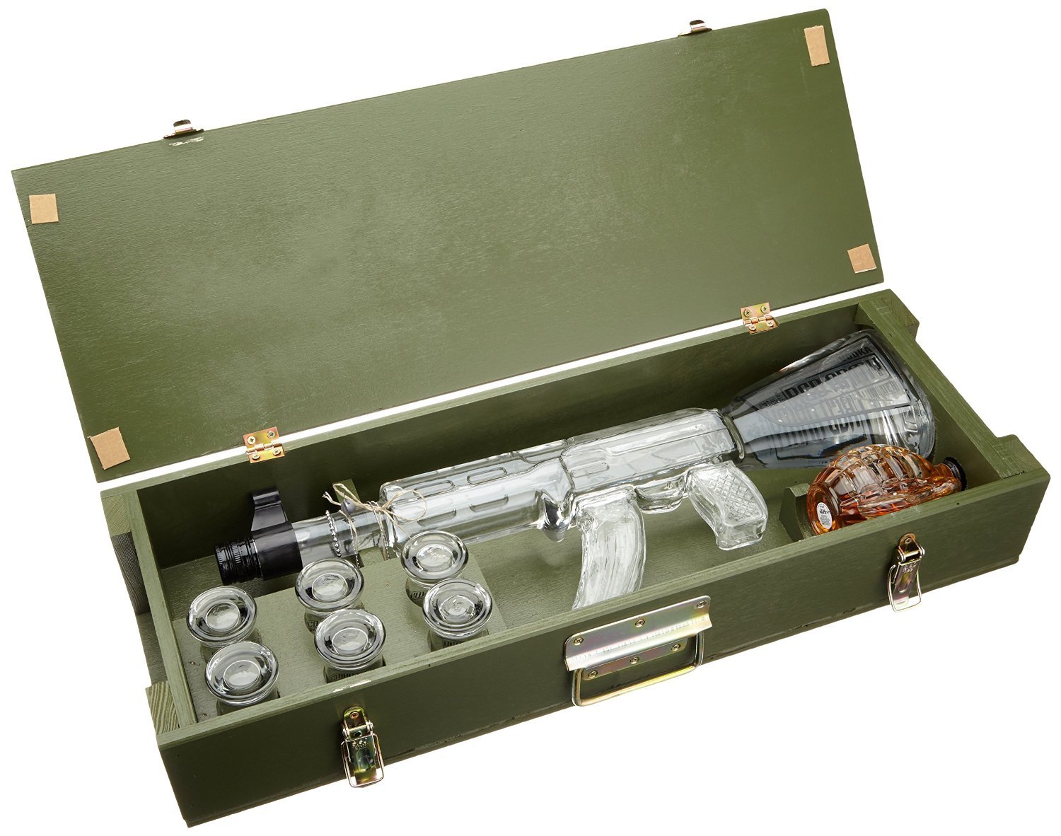 Souvenirset Wodka Red Army Automat Kalaschnikov Vodka