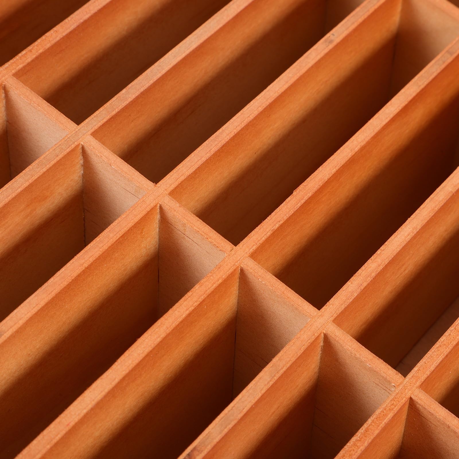 Gadpiparty Scatola Portaoggetti in Legno Supporto Cellulare da Scrivania | Organizzatore Semplice e Fashion, per Scuola e Laboratorio Riparazioni, Adatto a Penne e Telefono