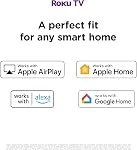 Philips Roku TV 55" 4K Ultra HD (2160p) HDR10 5600 Series Smart sans frontières TV (55PUL5623/F6), Compatible avec Alexa