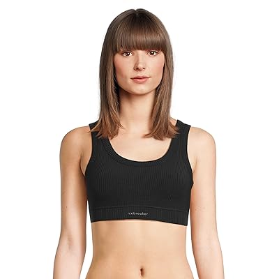 Icebreaker Merino Blend Rib Lotus Bra Women