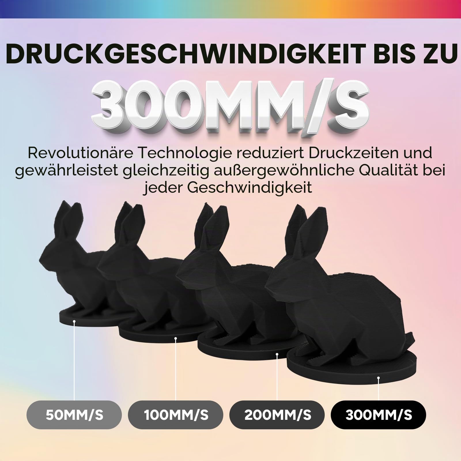OVERTURE Matte PLA Filament 1,75 mm Schwarz, 4kg | Großpack | Mattes Finish • Kaschiert Schichtlinien •Leicht drucken • Glattere Oberfläche• ±0,02 mm • FDM-kompatibel