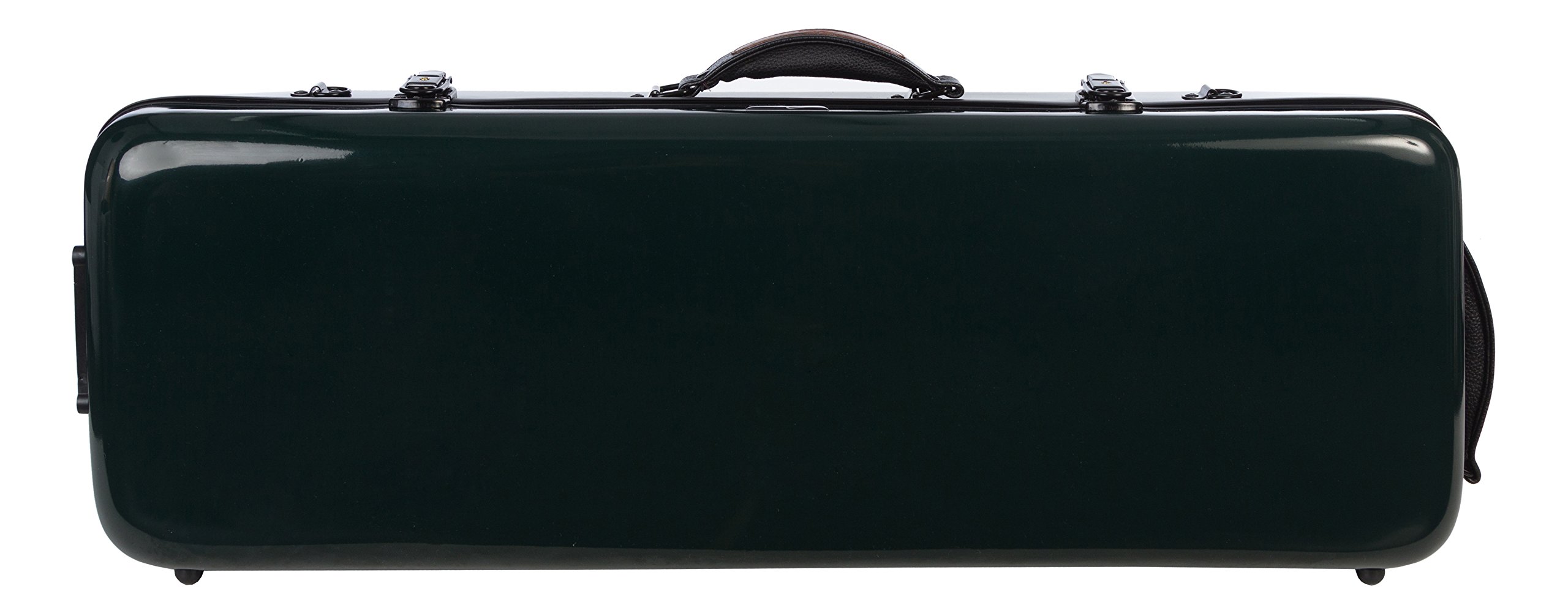 Custodia per Viola Fiberglass 38-43 Oblong verde M-case + borsa musicale