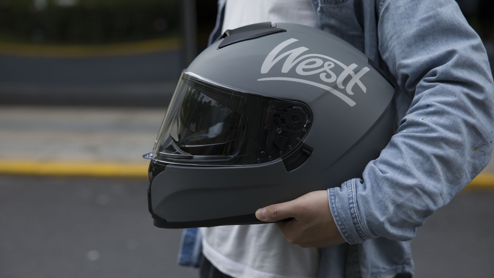 Bike Helmet Women Adult Westt Full Face Helmet Motorcyle Helmet