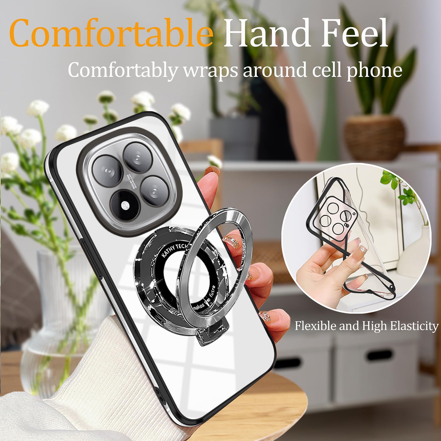 Cadorabo Custodia per Xiaomi Redmi Note 14 Pro 5G Book Cover (Xiaomi