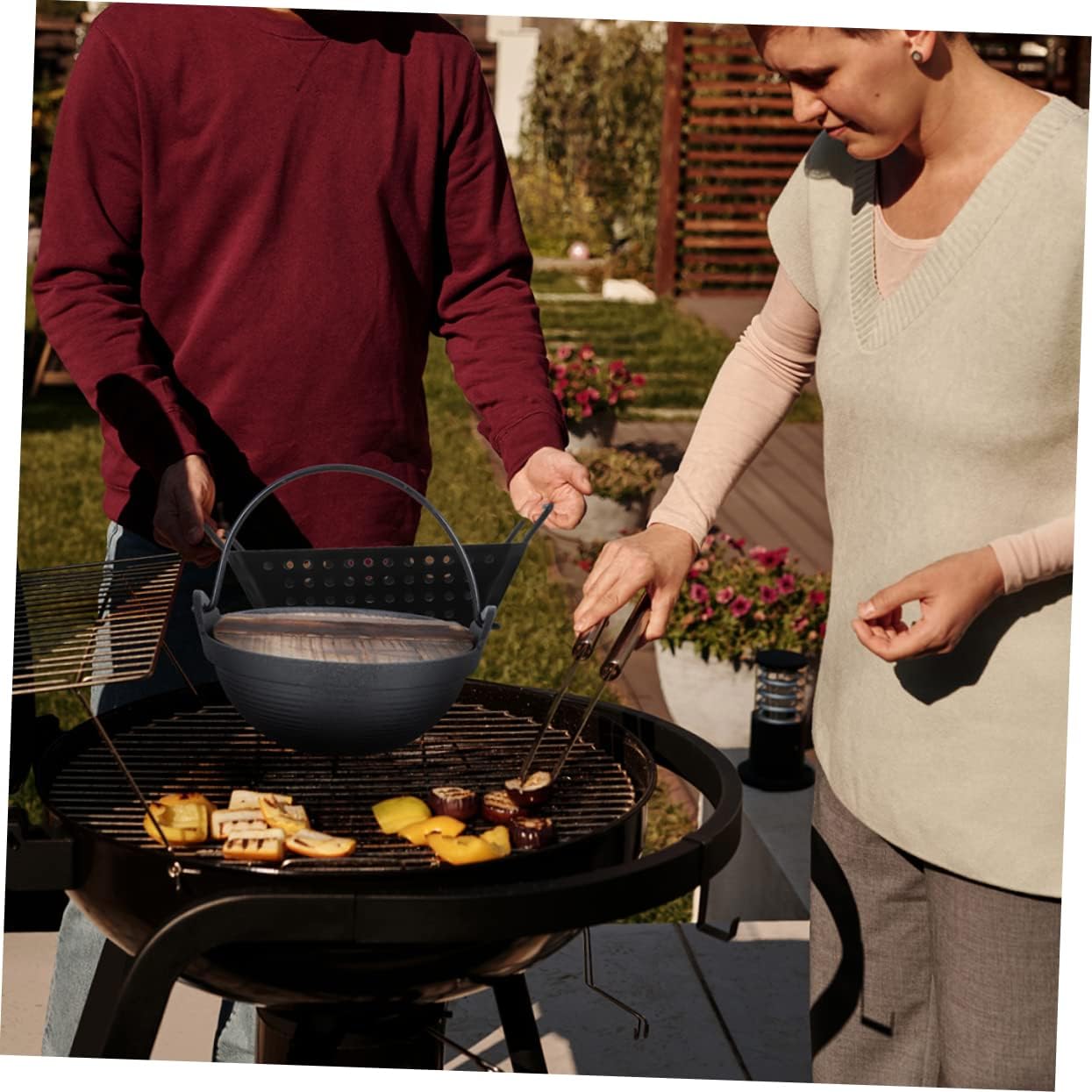 Japanese Sukiyaki Camping Cooking Utensils Skillet Frying Wok Pan Saucepan Rice Cooker Inner Pot