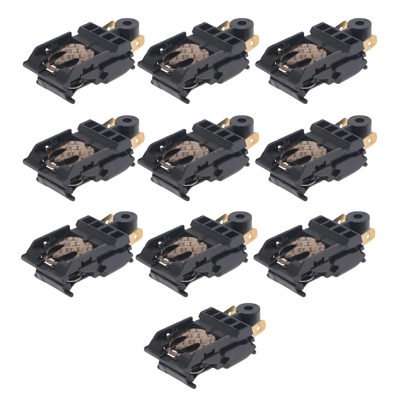 Maxtonser 10Pcs Electric Kettle Switches Thermostat Temperature Control Terminals Kitchen Appliance Part 16A Boiler Thermostat Swi