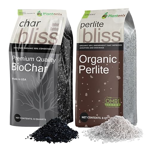 Perlite Bliss (8 Qts) + Char Bliss (8 Qts) -