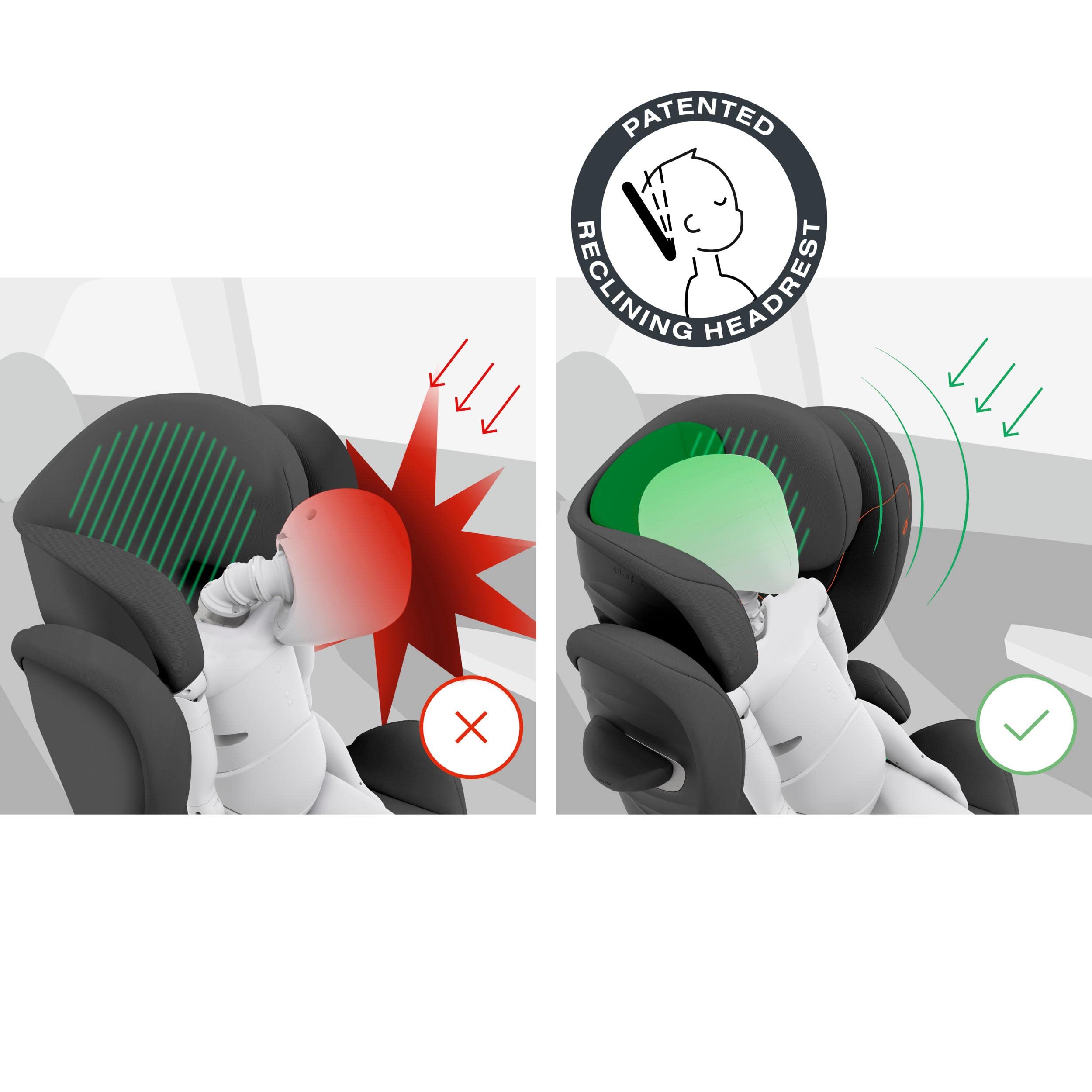 CYBEX Gold Seggiolino Auto per Bambini Solution G i-Fix, Per Auto Con e Senza ISOFIX, Per Bambini da circa 3 a 12 Anni (100 - 150 cm), Da 15 a 50 kg circa, Lava Grey