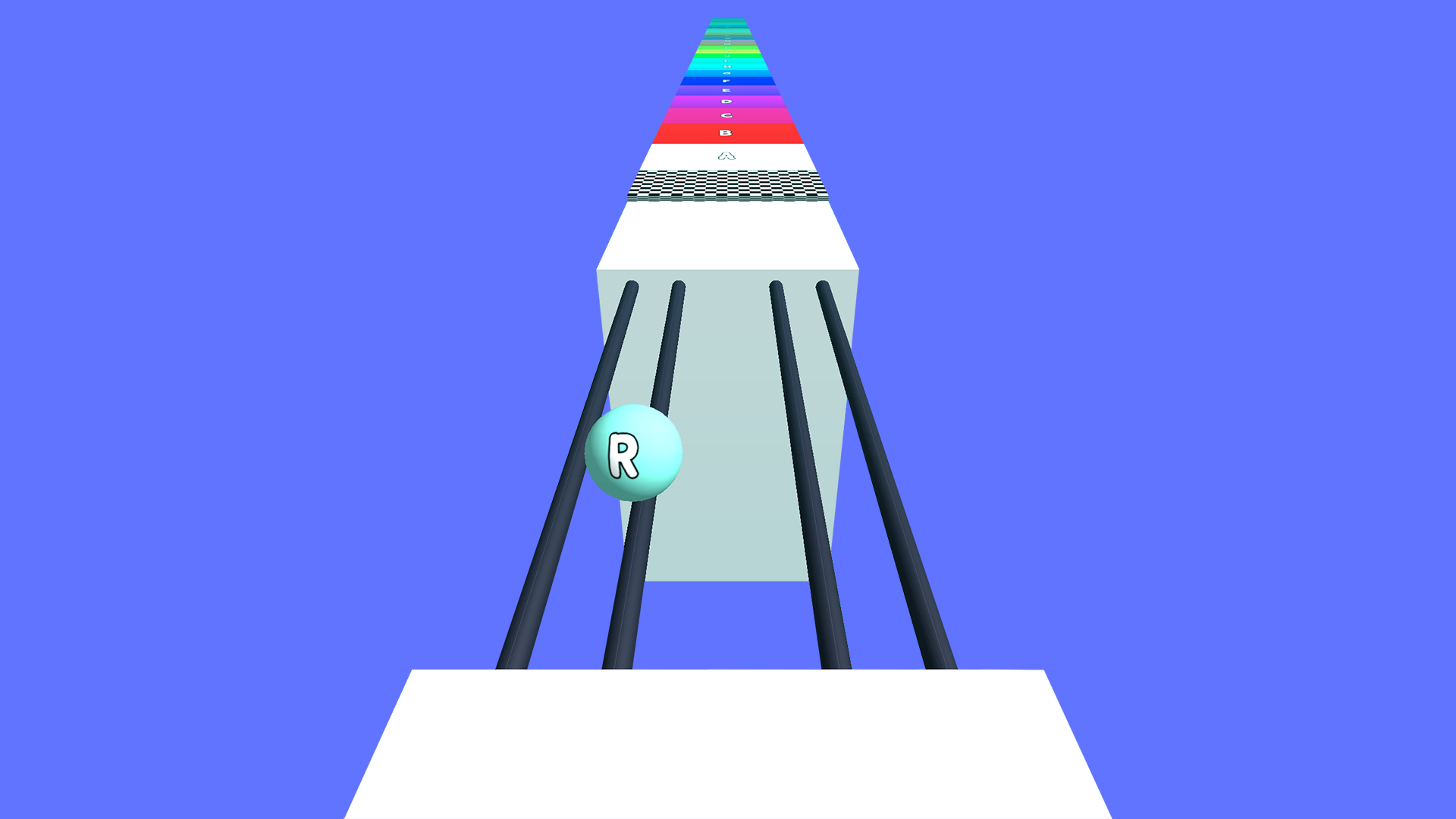 A to Z Merge Race Ball Rush Game- Going Balls Run 2048 Red ball:www ...