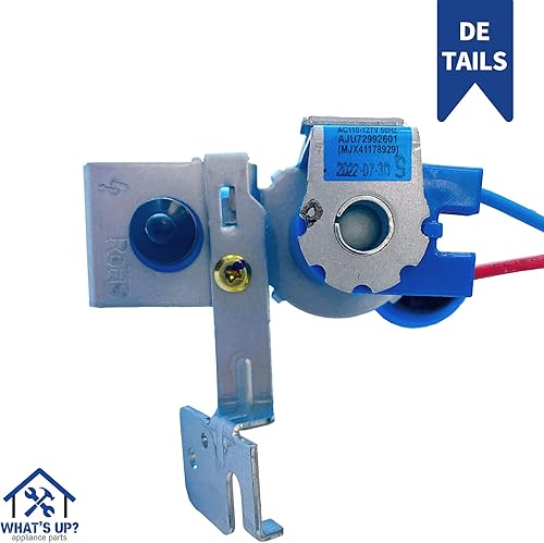 Miniatura 5 de What's Up La pieza de repuesto de la válvula de entrada de agua del refrigerador AJU72992601 reemplaza 5220JB2009A, 5221JA2011B, EBD60664501