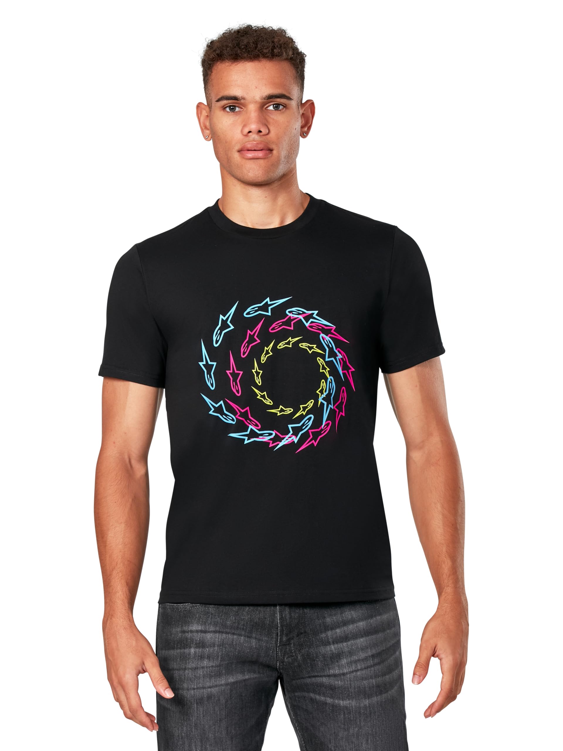 Alpinestars Men's Concentric CSF Tee T-Shirt, Black, M