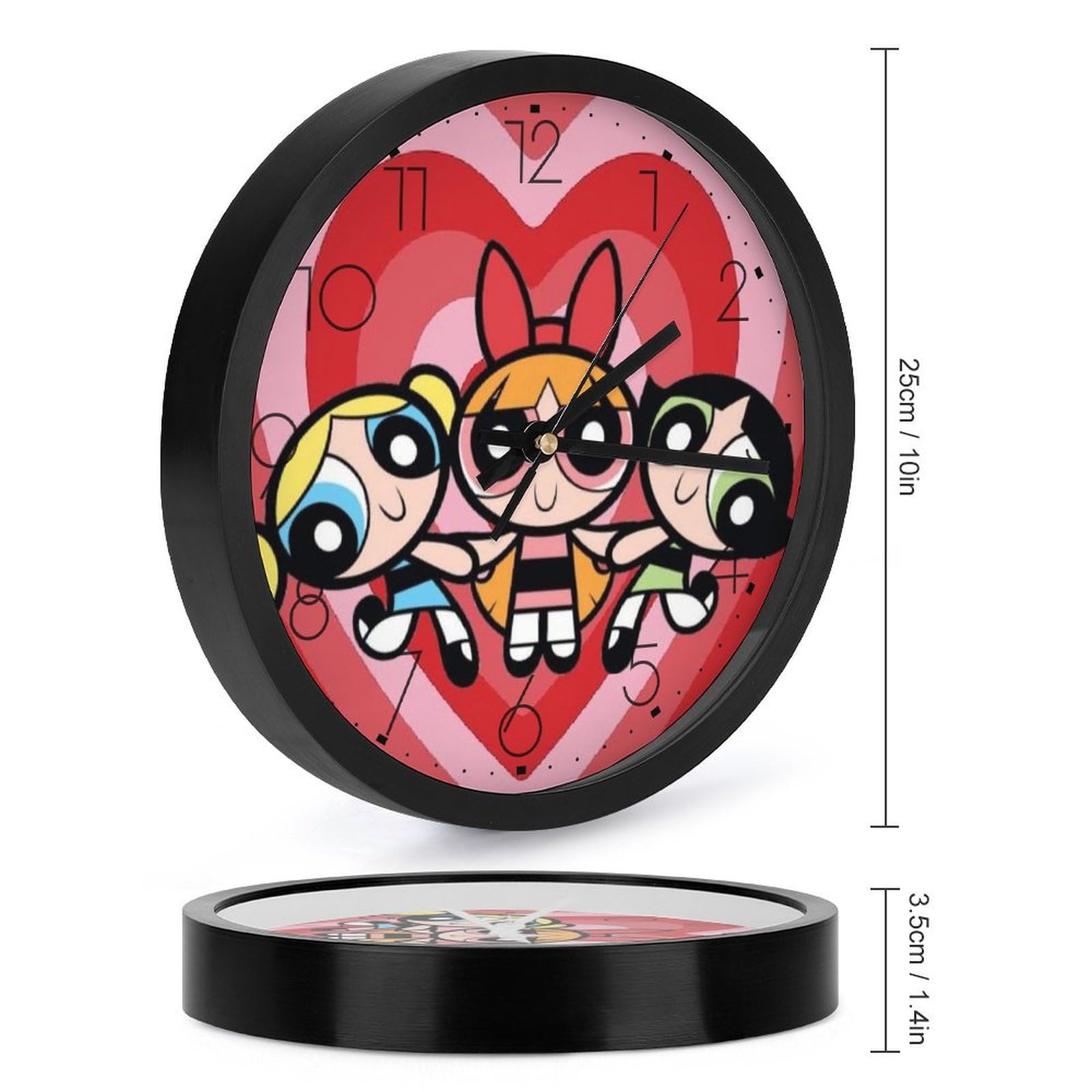 Amazon.co.jp: パワーパフガールズ (1) アニメ 壁掛け時計 かけ