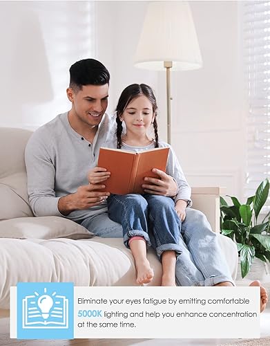 Miniatura 5 de Bombillas LED de 3 vías 50 100 150 W equivalente a blanco frío 4000 K, bombilla de tres vías utiliza 51015W para producir una iluminación