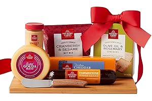 California Delicious Christmas Gourmet Cheeseboard Gift Set, EBT Eligible