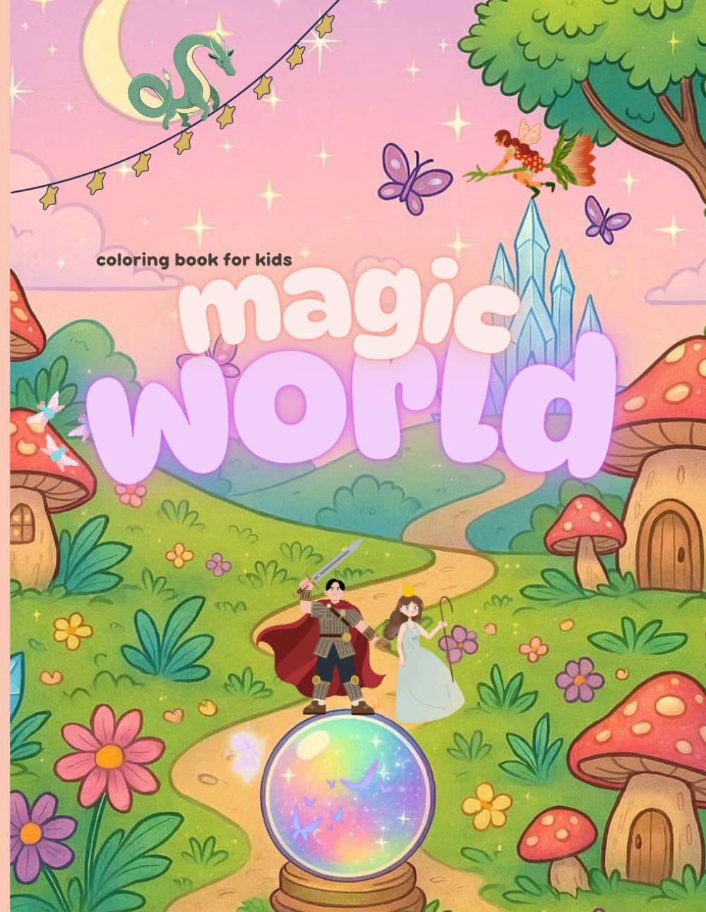 Magical World Coloring Book for kids