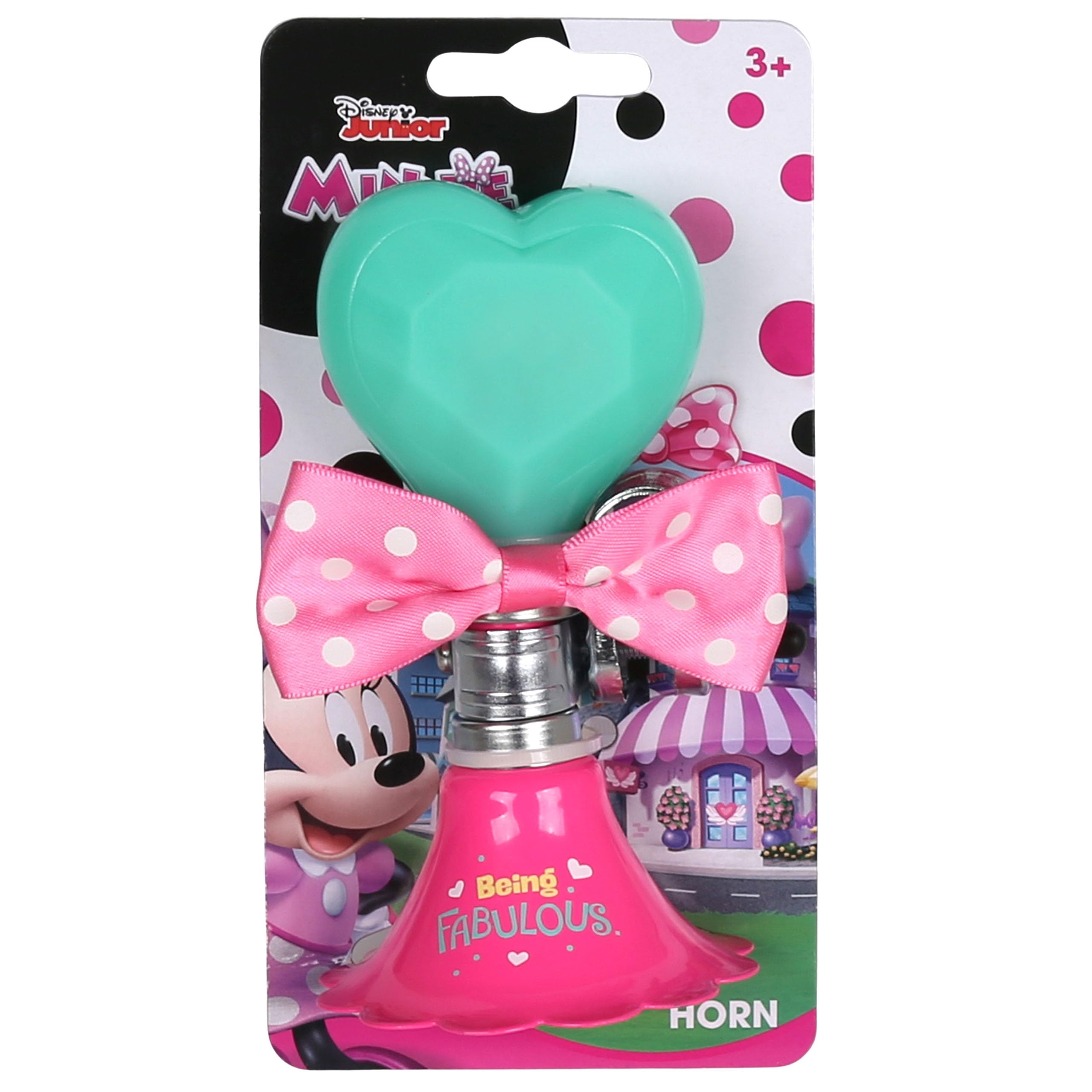 sarcia.eu Disney Stitch Trompeta de Bicicleta, CLAXON de Bicicleta, CHIRRIADOR, Timbre para niña