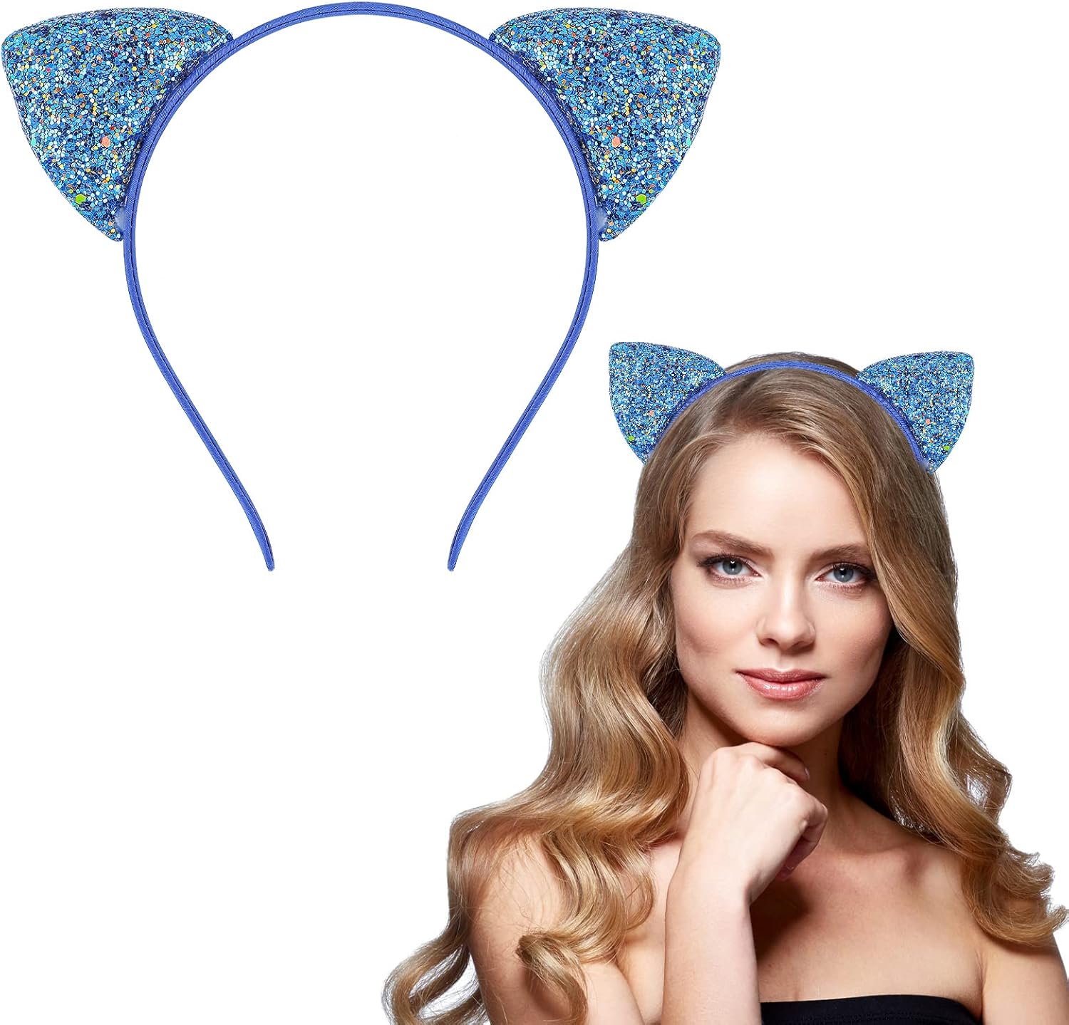 Sewroro 1paire Bandeaux Halloween Tête De Corne De Mouton Décorations