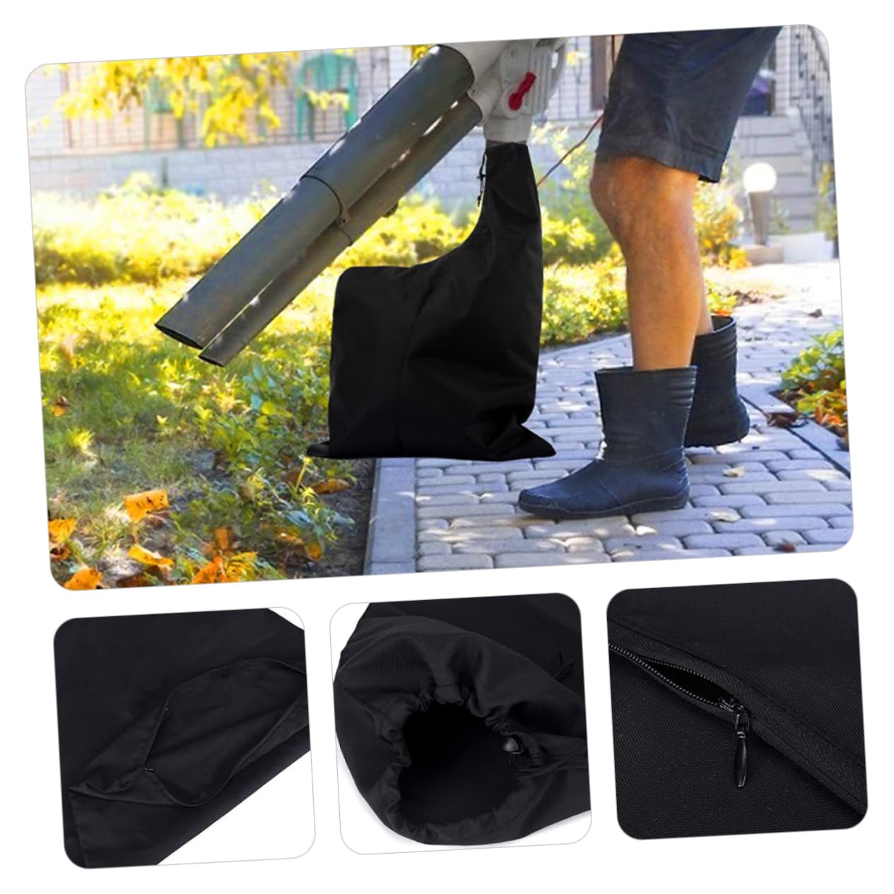 Kisangel 6piezas Bolsa De Recogida De Residuos para Soplador De Repuesto para y Diseño Duradero y Recolección
