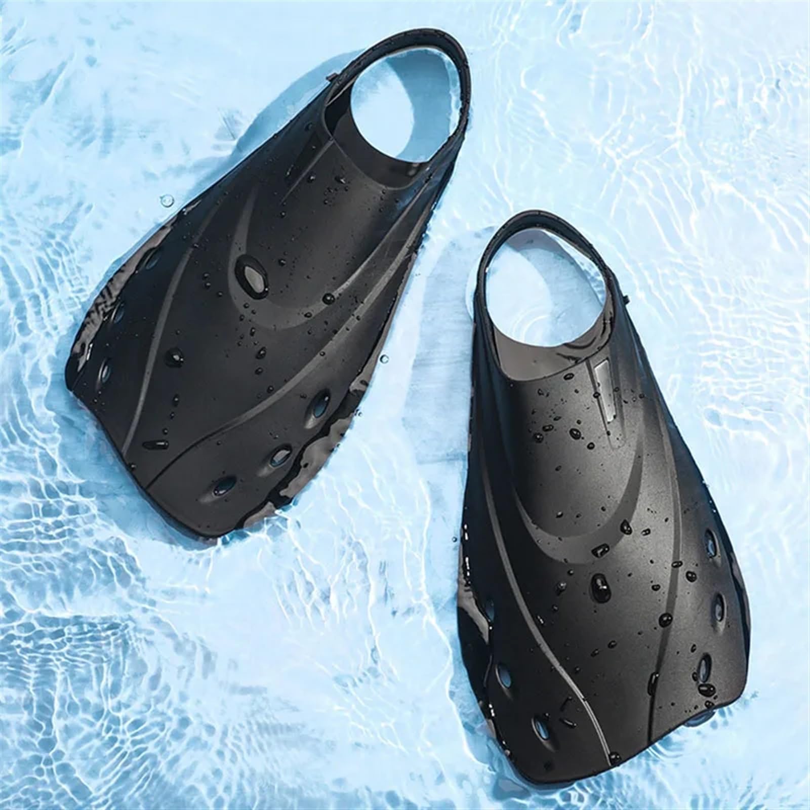 Taucherflossen Schwimmflossen Schnorchelflossen Tauchflossen rutschfeste Tauchflosse Vollfuß-Schwimmflosse Schwimmausrüstung for Anfänger