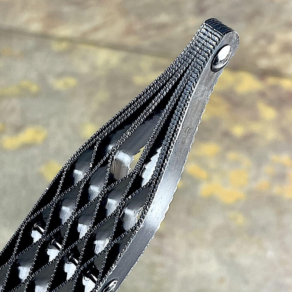 Shinto Saw Rasp Sander 10' Blade, 36 Teeth, Non-Clogging Design