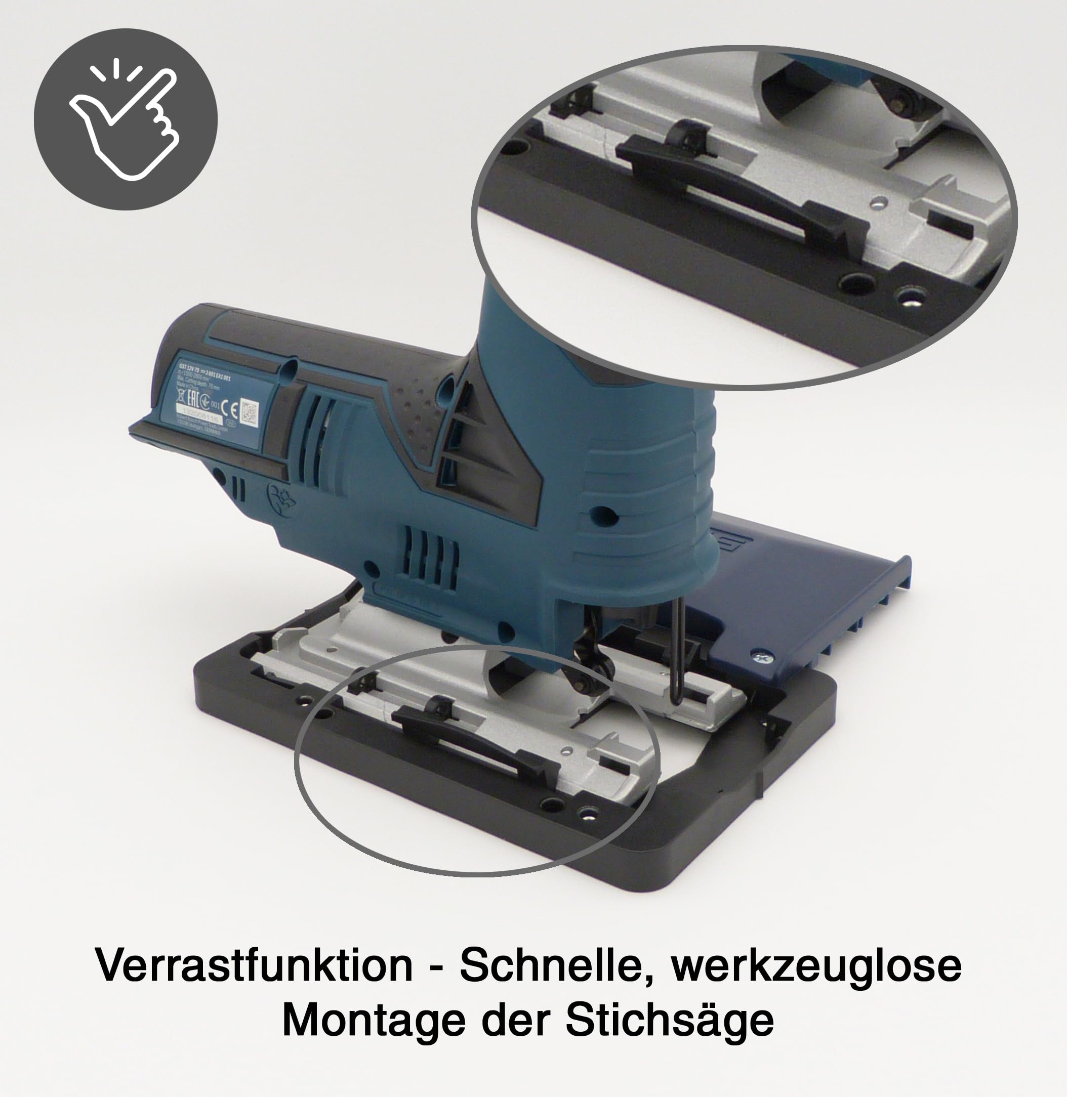Adaptateur Rail Guidage SLE Pour Scie Sauteuse Makita - Compatible Festool/Bosch/Mafell