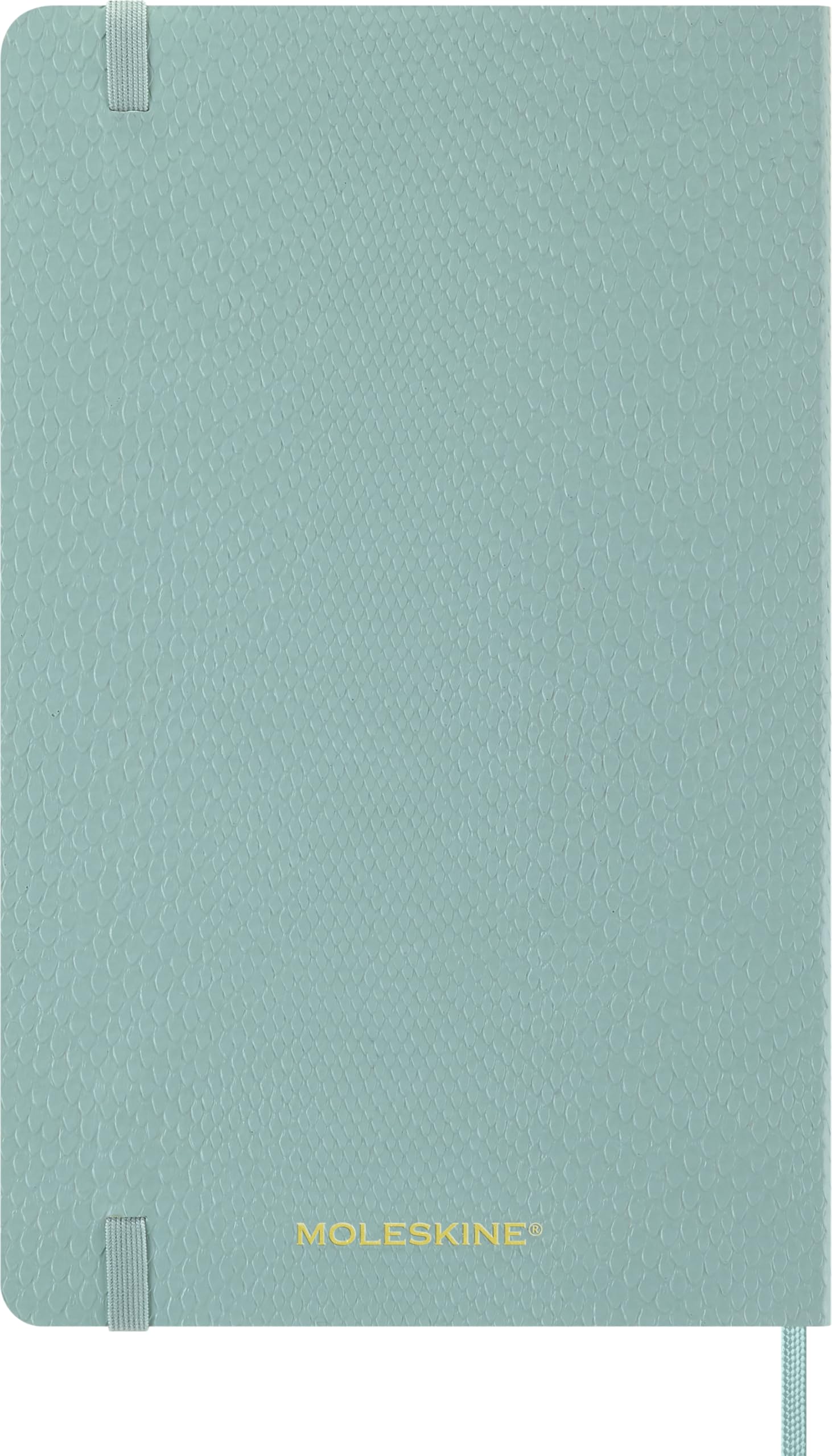 Moleskine Wochenkalender 2027, Precious and Ethical, 12-Monats-Planer mit Platz für Notizen, Veganes Softcover und Geschenkbox, Format Large 13x21 cm, Salbeigrün