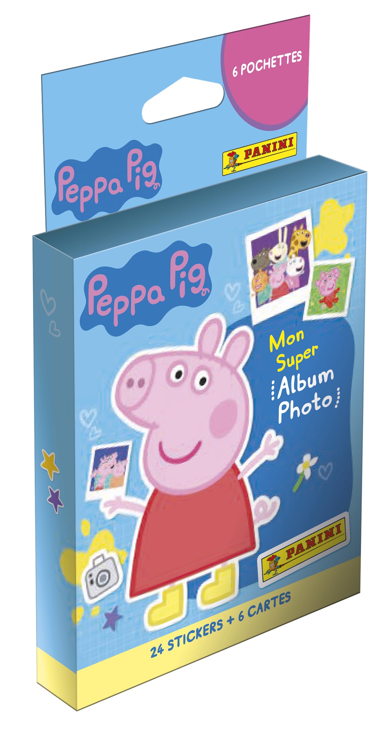 Panini Peppa Pig-Mon - Álbum de fotos con 6 bolsillos, 004139KBF6