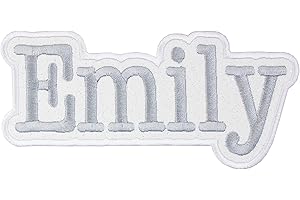 Name Patch - Custom Embroidered Patches for Jackets, Clothing, Bags