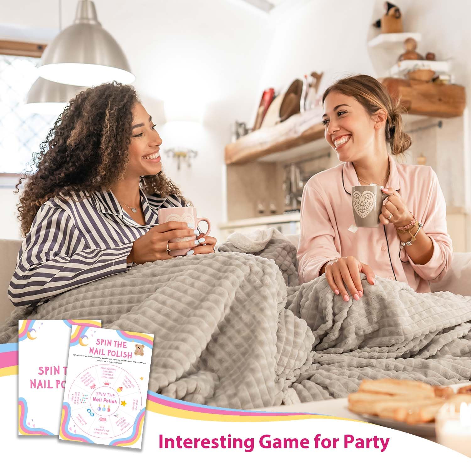Amazon.com: Spin the Nail Polish - Slumber Party Supplies for