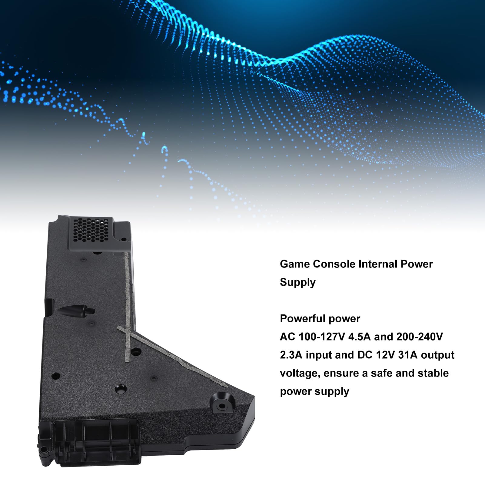 Alimentatore Interno per Console di Gioco PS5, Alimentatore Sostitutivo per PS5 100‑127 V 200‑240 V, Alimentatore per Console di Gioco, Adattatore di Ricambio per Alimentatore CA