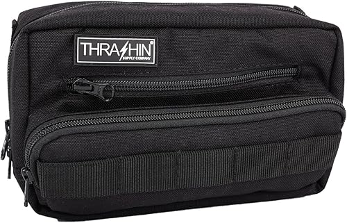 Thrashin Supply Bolsa de manillar Plus (NEGRO)