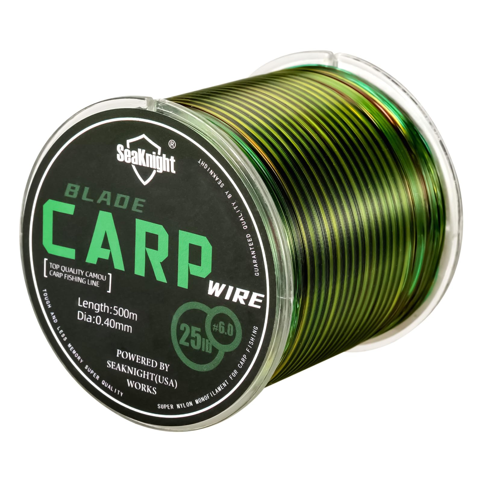 Seaknight BLADE Carp Fishing Line 500M Super Strong Nylon Monofilament Fishing Line Freshwater Saltwater Sea Fishing Wire 10-25LB โ image 1