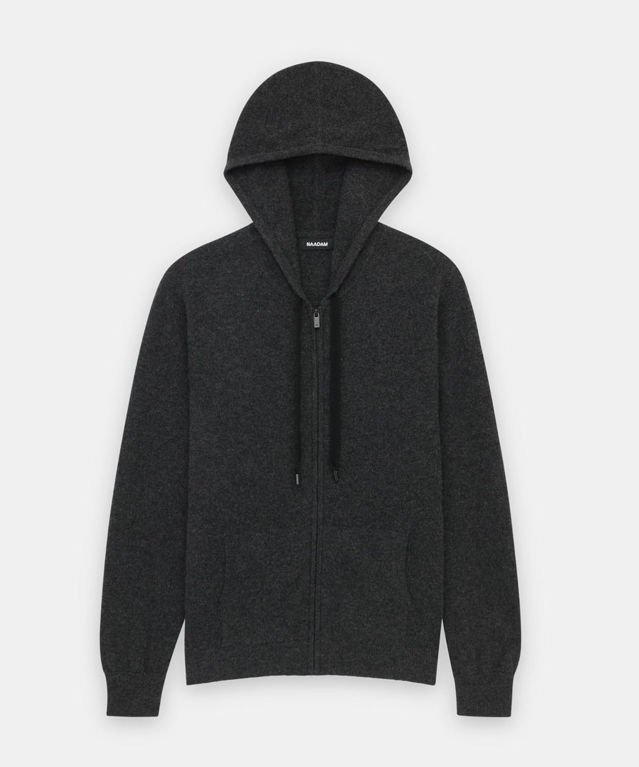 NAADAM mens Signature Cashmere Zip Hoodie - Image 5