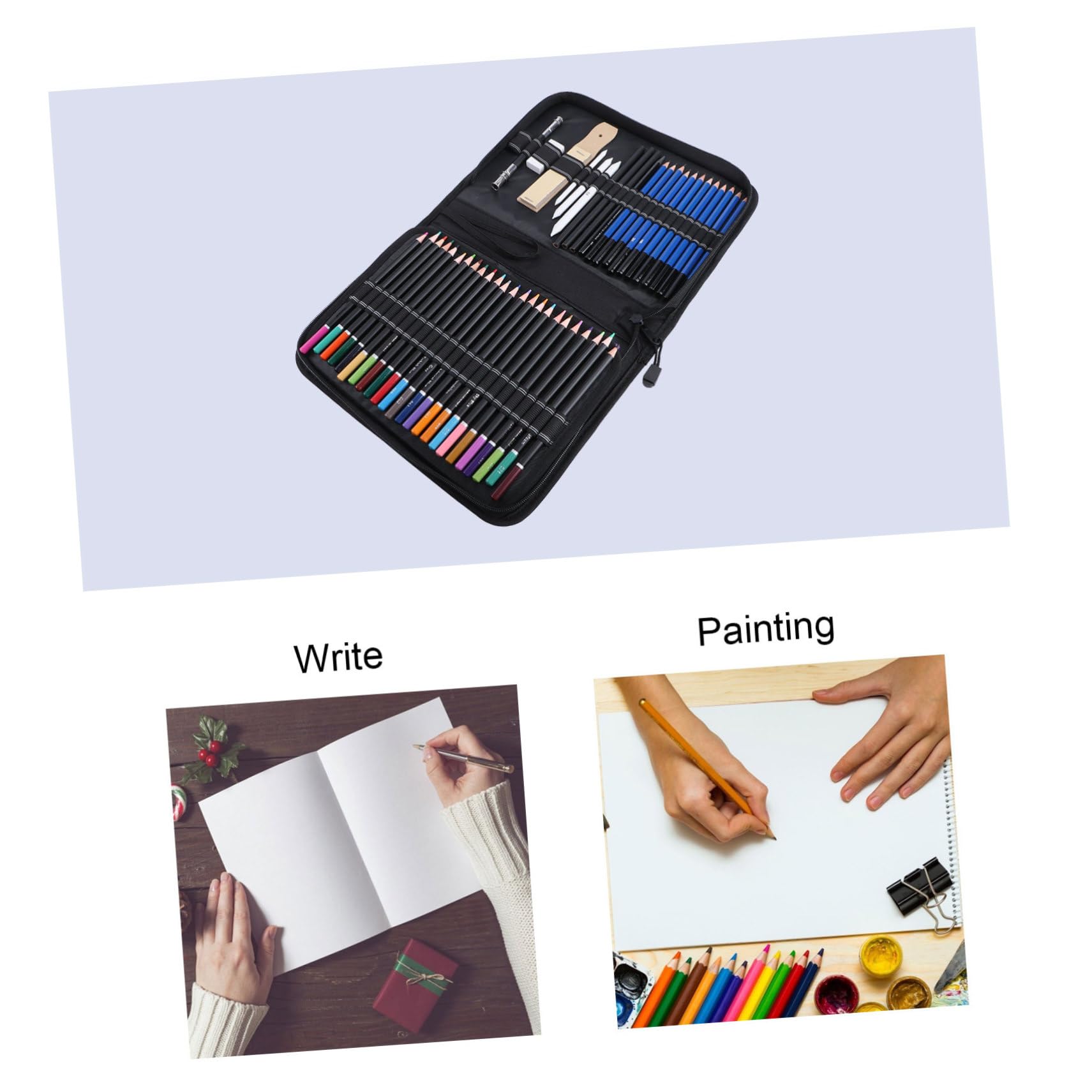Set per 95 Pezzi Matite Colorate Professionali
