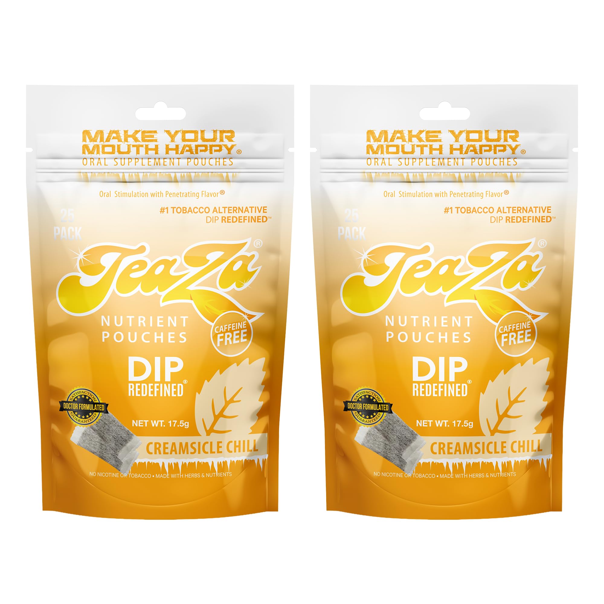 Amazon.com: Teaza Herbal Energy Pouches Tobacco Alternative