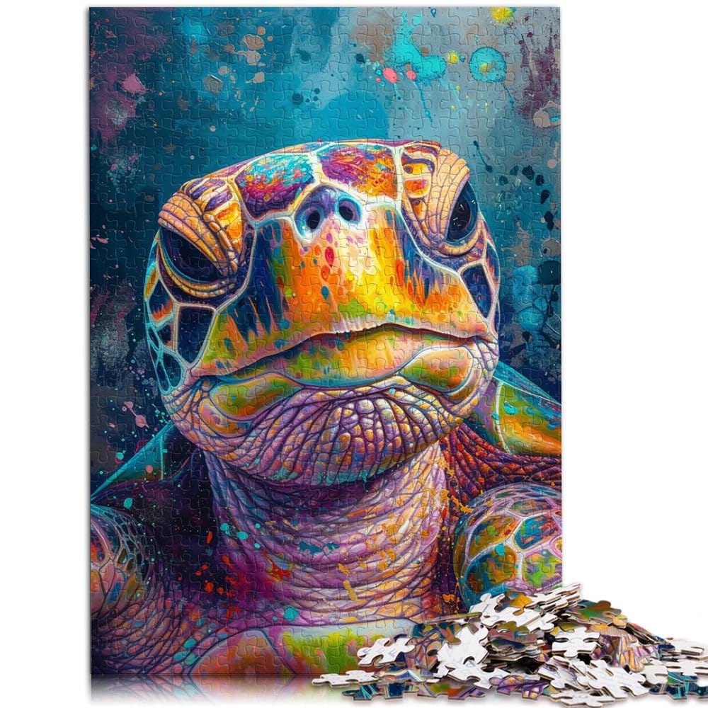 2000 Adult Pieces Jigsaw Puzzle Planet Turtle Intellectual Game Brain intelligence challenge addictive toys 27.56 in x39.37 in for teenager 14+ โ image 1