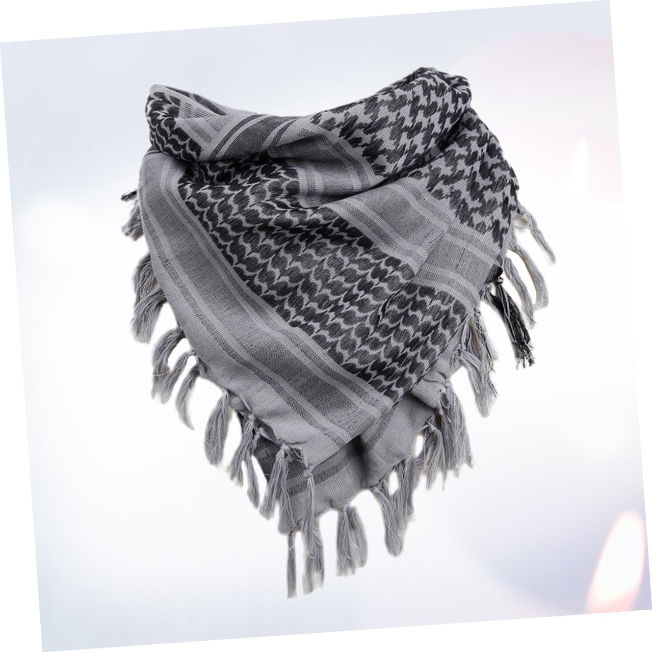 SUPVOX Sciarpa Araba da Uomo in Cotone Quadrata Tattica, Calda e Traspirante per Attività Outdoor Autunnali, Stile Militare e Design Delicato