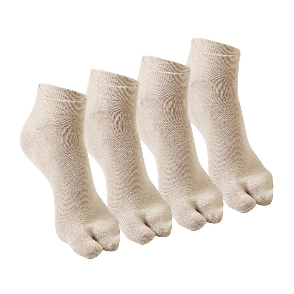 Ankle Thumb Socks for Women, Made with Breathable, Anti Odour & Moisture Absorbent Combed Cotton with a Extra Durable Welt, Ideal For All Day Wear (Pack Of 4)