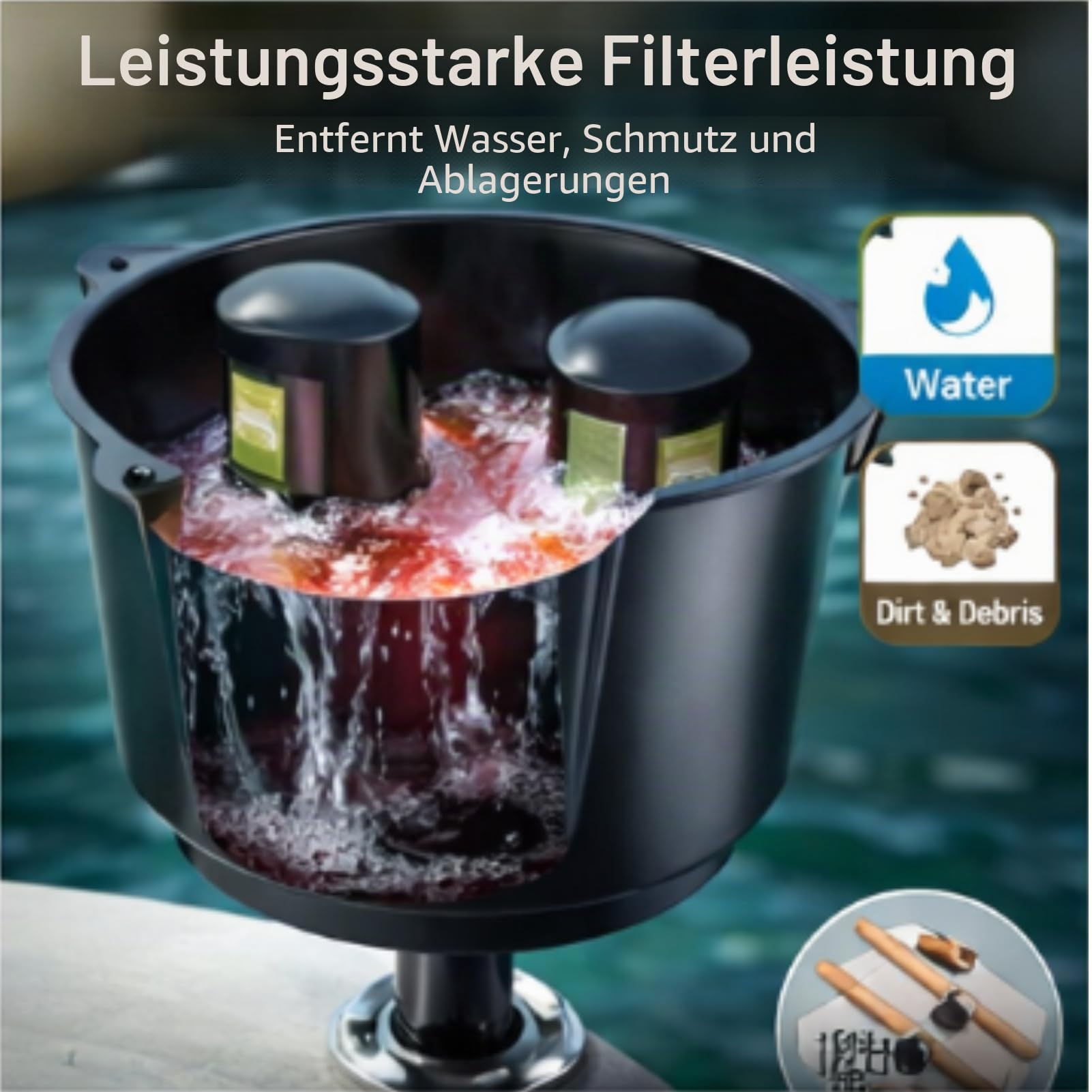 Auto Ölfiltertrichter Hochgeschwindigkeits-Leiter tragbar Kraftstofffilter Trichter mit Filter Große Öffnung Nichtleitender für RV, SUV, ATV