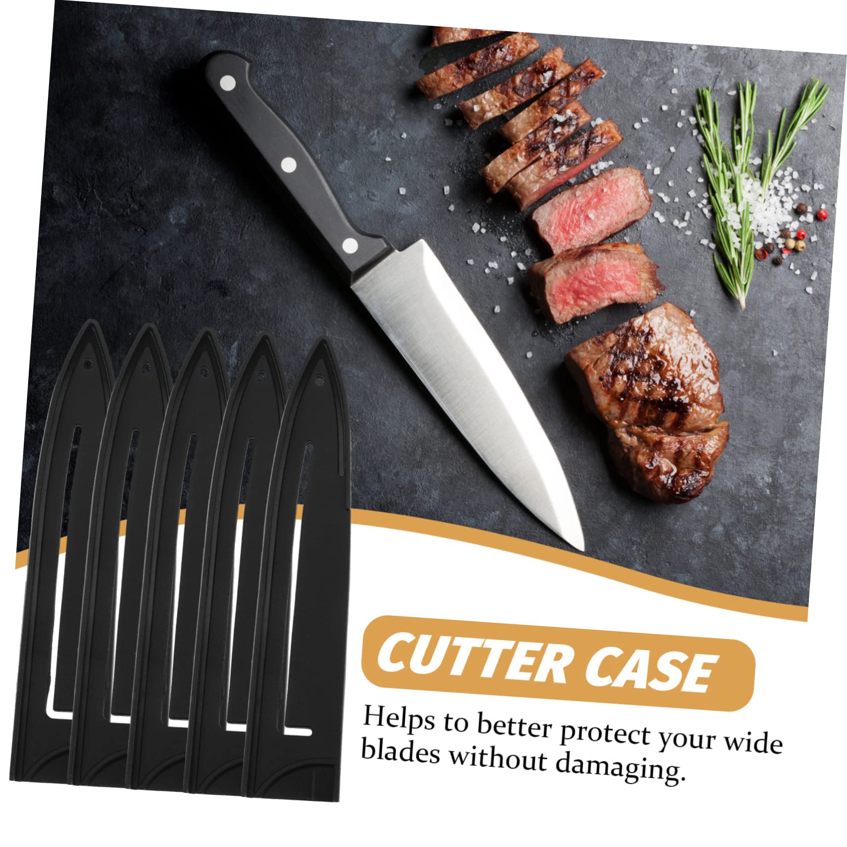 Alipis Lot De 250 Caches De Protection Pour Embouts De Couteau, Manchons De Protection Pour Pointes De Couteau, Protection De La Pointe De La Lame, Petits Outils, Ménage, Blanc, 3NN24JR090476M98B9