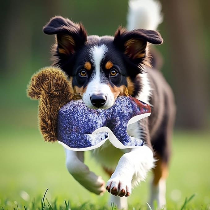 Juguete para Perro Ardilla Pequeña Mediana Grande Chirriante miniatura 8