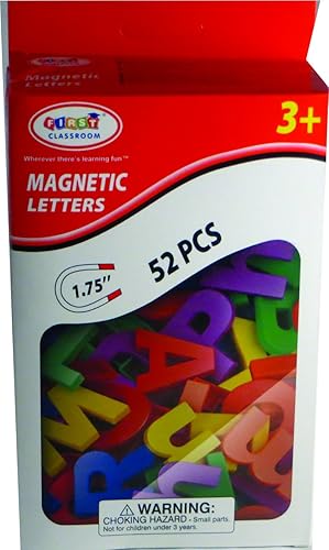 Juego de letras magnéticas de 1.75" (52 piezas)