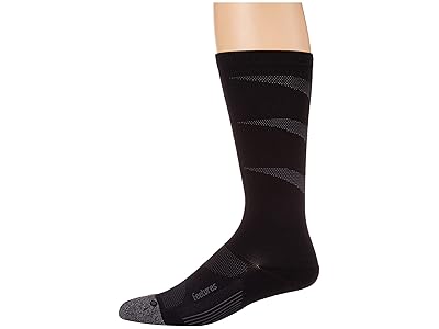 Feetures Graduated Compression Crew Cut Socks Shoes Black 1 : SM (US Women