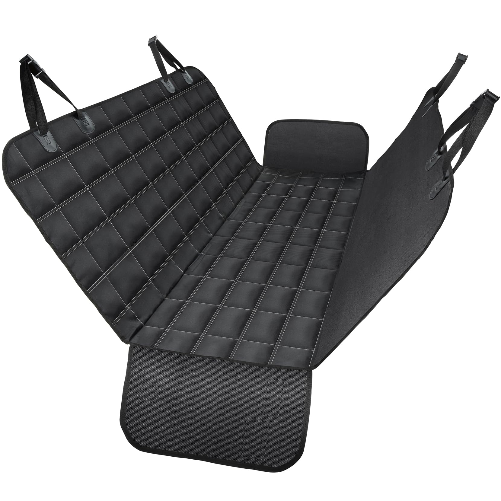 Dog Car Seat Cover, Multifunctional Dog Hammock for Back Seat,Waterproof Car Seat Protector, Scratch Proof Dog Seat Cover for Back Seat, Nonslip Seat Covers for SUV,Trucks, Cars