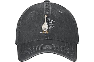 Funny Goose Hat Silly Goose On The Loose Hat Men Baseball Hats...